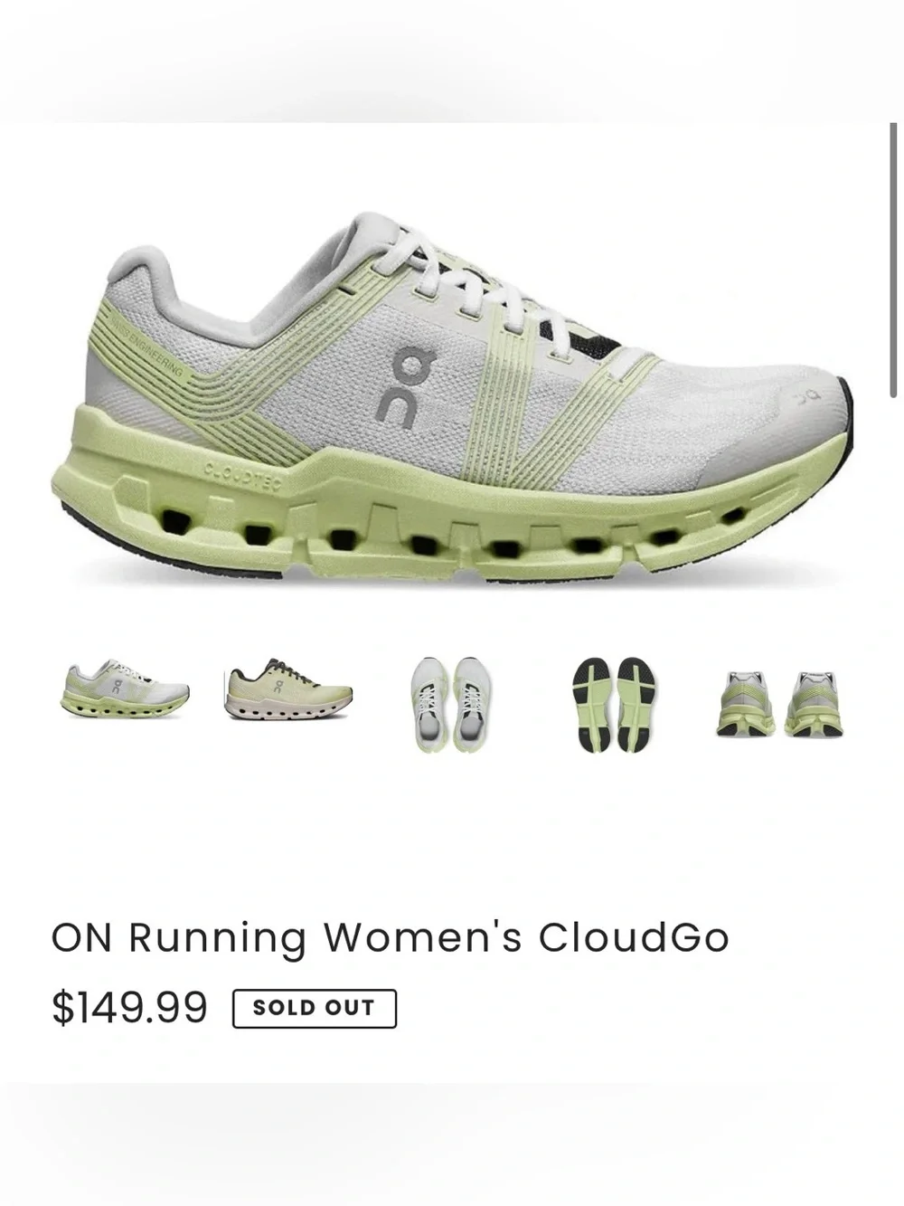 On Running CloudGo Meadow Green